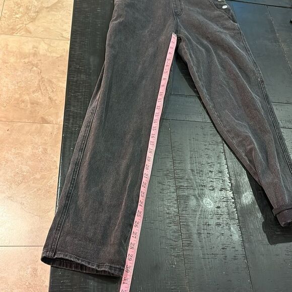 BDG Urban Outfitters Washed Black Denim Stretch Jean Overalls Small‌‌‌‌‌‌‌‌‌‌ - Picture 10 of 15